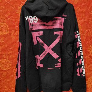 👒Off-White Arrow fashion trend hooded sweatshirt